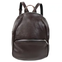 Кожаный женский рюкзак 9L Borsacomoda коричневый - Robinzon.ua