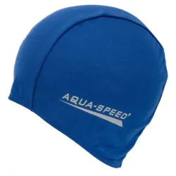 Шапка для плавання POLYESTER CAP 6454 (091-02)синій уні(5908217664549) - Robinzon.ua