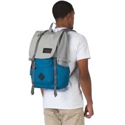 Міський рюкзак 28L Jansport Hatchet сірий із блакитним - Robinzon.ua