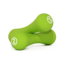 Гантели неопрен Neoprene dumbbell Зеленый 2х2кг (LS2002-B2) - Robinzon.ua
