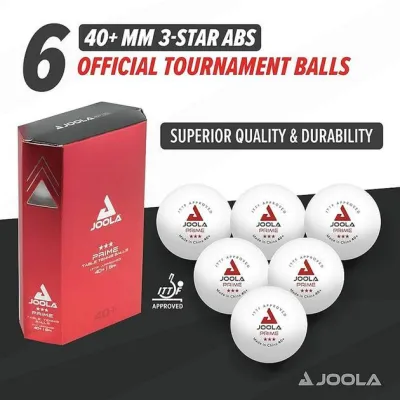 М'ячі для настільного тенісу Joola Prime 40+ 6 шт Білий (930814) - 2 - Robinzon.ua