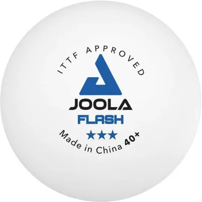 М'ячі для настільного тенісу Joola Flash 40+ 6 шт Білий (930941) М'ячі для настільного тенісу Joola Flash 40+ 6 шт Білий (930941) - Robinzon.ua