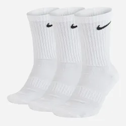 Чоловічі Шкарпетки Nike U NK EVERYDAY CUSH CREW 3PR Білий 34-38 (SX7664-100 34-38) - Robinzon.ua