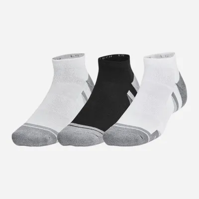 Чоловічі Шкарпетки UA Performance Tech 3pk Low чорний,сірий Уні XL 1379504-003 XL - Robinzon.ua