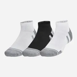 Чоловічі Шкарпетки UA Performance Tech 3pk Low чорний,сірий Уні XL 1379504-003 XL - Robinzon.ua