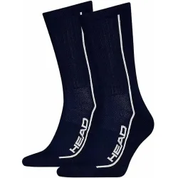 Мужские Носки Head ALL SPORTS PERFORMANCE CREW 2P темно-синий Муж 43-46 701229020-003 43-46 - Robinzon.ua