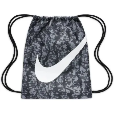 Рюкзак-мешок Nike Y NK DRAWSTRING - CAT AOP FA24 12L черный, серый  35х46 см FZ2544-060 - Robinzon.ua