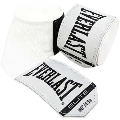 Бинти Everlast ELITE HANDWRAPS білий Уні 180 (457,2 см) P00003324 Бинти Everlast ELITE HANDWRAPS білий Уні 180 (457,2 см) P00003324 - Robinzon.ua