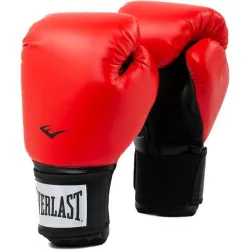 Боксерские перчатки  Everlast PROSTYLE 2 BOXING GLOVE красный Уни 16 унций P00003086 - Robinzon.ua