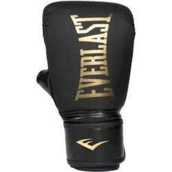 Боксерские перчатки Everlast CARDIO ELITE BAG GLOVES черный, золотой Уни L/XL P00003320 - Robinzon.ua