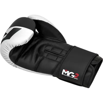 Боксерские перчатки RDX F4 Boxing Sparring Gloves Hook&amp;Loop WHITE/BLACK 14 унций (капа в комплекте) - 3 - Robinzon.ua
