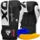 Боксерские перчатки RDX F4 Boxing Sparring Gloves Hook&amp;Loop WHITE/BLACK 14 унций (капа в комплекте) - Robinzon.ua