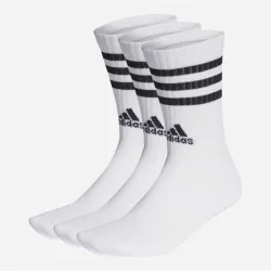 Носки  Adidas 3S C SPW CRW 3P белый Уни M (40-42) HT3458 40-42 - Robinzon.ua