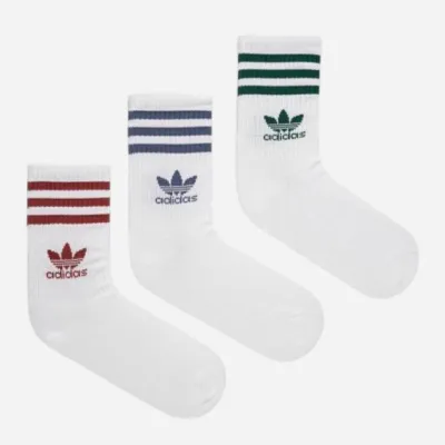 Носки Adidas CREW SOCK 3STR белый, красный, зеленый, синий Уни 40-42) JI9471 40-42 - 2 - Robinzon.ua
