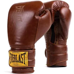 Боксерські рукавиці  Everlast 1910 CLASSIC TRAINING GLOVE коричневий Уні 14 унцій P00002502 - Robinzon.ua