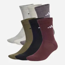 Шкарпетки Adidas CUSHIONED CREW SOCKS 6P мультиколор Уні M (40-42) JP1716 M (40-42) - Robinzon.ua