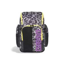 Рюкзак Arena SPIKY III BACKPACK 45 ALLOVER 45L Чорний, Фіолетовий 54 x 36 x 27 см (006272-131) - Robinzon.ua
