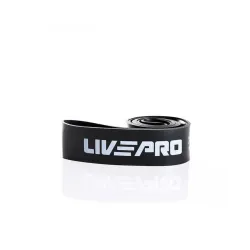 Гума для підтягування LivePro SUPER BAND X-Heavy чорний 2080x64x4.5мм(29-79кг) LP8410-XH - Robinzon.ua