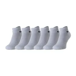 Чоловічі Шкарпетки Nike U NK EVERYDAY CSH ANKL 6PR 132 Білий 42-46 (SX7669-100) - Robinzon.ua