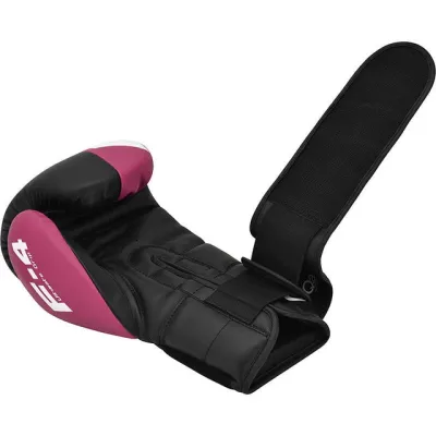 Боксерські рукавиці RDX REX F4 PINK/BLACK-10 унцій (капа в комплекті) - 4 - Robinzon.ua