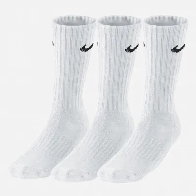 Набор носков Nike U Nk V Cush Crew-3p Value Белый 3 пары (34-38) S (SX4508-001) Набор носков Nike U Nk V Cush Crew-3p Value Белый 3 пары (34-38) S (SX4508-001) - Robinzon.ua