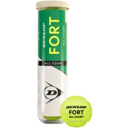 М'ячі для тенісу Dunlop Fort TS 4B пластик банка 601607 - Robinzon.ua