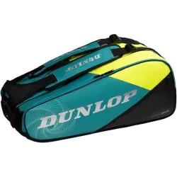 Чехол теннисный Dunlop Tac SX performance 8 racket teal/black/yelllow 10364023 - Robinzon.ua
