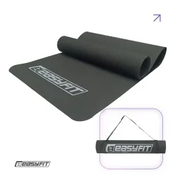 Килимок для фітнесу EasyFit EVA 3 мм (чорний) - Robinzon.ua