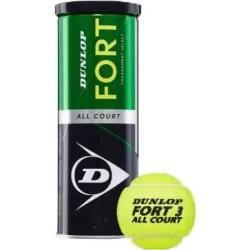 М'ячі для тенісу Dunlop Fort TS 3B метал банка 601315 - Robinzon.ua