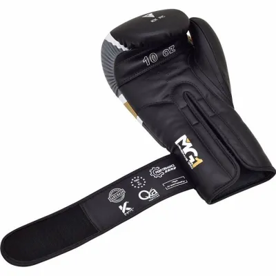 Боксерські рукавиці RDX F7 Ego Black Golden 10 унцій (капа в комплекті) - 5 - Robinzon.ua