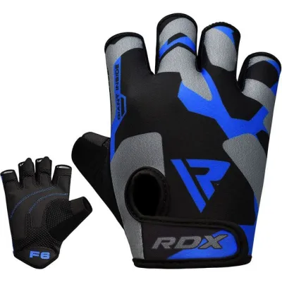 Рукавички для фітнесу RDX F6 Sumblimation Blue L - 2 - Robinzon.ua