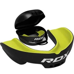 Капа RDX 3w взрослая (вик 12+) Black/Green - Robinzon.ua