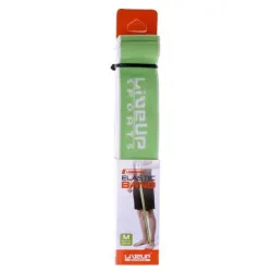 Эспандер с петлями RESISTANCE BAND-MEDIUM Зеленый 90х3,3см (LS3660-M) - Robinzon.ua