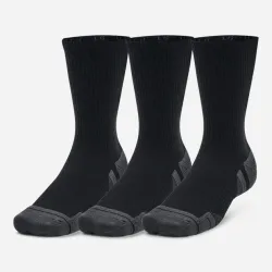 Шкарпетки Under Armour UA Performance Tech 3pk Crew Чорний 3 пари XL (1379512-001 XL) - Robinzon.ua