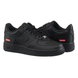 Чоловічі Кросівки Nike Supreme x Air Force 1 Чорний 47 (7dCU9225-001 47) - Robinzon.ua