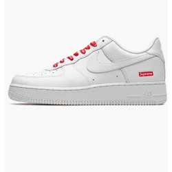 Чоловічі Кросівки Nike Air Force 1 Low Supreme Білий 38.5 (7dCU9225-100 38.5) - Robinzon.ua