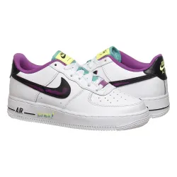 Жіночі Кросівки Nike Air Force 1 Lv8 Gs  Білий 37.5 (7dDX3933-100 37.5) - Robinzon.ua