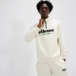 Мужская Спортивная кофта Ellesse Baleor 1/4 Zip Top Бежевый 2XL (7dSHX20966-904 2XL) - Robinzon.ua