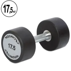 Гантель 17.5 кг цільна поліуретанова TECHNOGYM - Robinzon.ua
