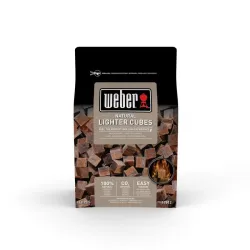 Кубики для розпалювання натуральні 48шт Weber 17612 - Robinzon.ua