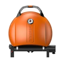 Портативний переносний газовий гриль O-GRILL 900, помаранчевий + шланг в подарунок! - Robinzon.ua