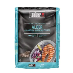 Пеллеты для гриля Weber FSC Алдер (Береза) 8 кг 3401052. - Robinzon.ua