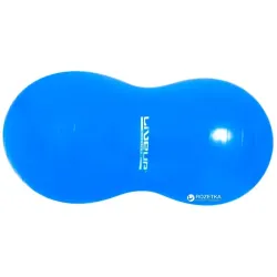 М'яч для фітнесу (фітбол) арахис LiveUP PEANUT BALL блакитний 90х45см LS3223A-s - Robinzon.ua