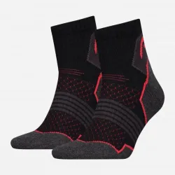 Шкарпетки Head HIKING QUARTER 2P UNISEX Чорний; Червоний 43-46 (701219909-002 43-46) - Robinzon.ua