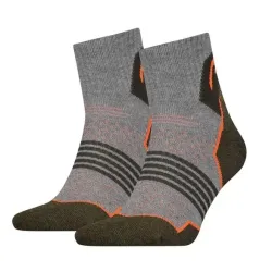 Носки Head HIKING QUARTER 2P UNISEX  Серый; Зеленый 43-46 (701219909-001 43-46) - Robinzon.ua