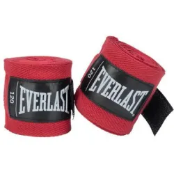 Бинты Everlast CORE HANDWRAPS красный Уни 120 (304,8 см) P00003246 - Robinzon.ua