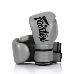 Боксерські рукавиці Fairtex BGV14 Grey 14 унцій - Robinzon.ua
