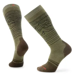 Носки мужские Smartwool Snowboard Full Cushion Iguchi Pattern OTC, Winter Moss, M (SW SW001918.K18-M) - Robinzon.ua