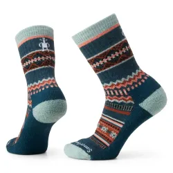 Шкарпетки чоловічі Smartwool Everyday Snowed In Sweater Crew, Twilight Blue, M (SW SW002186.G74-M) - Robinzon.ua