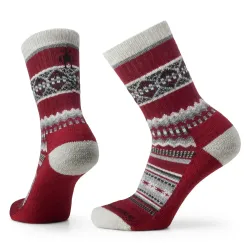 Шкарпетки чоловічі Smartwool Everyday Snowed In Sweater Crew, Tibetan Red, M (SW SW002186.A25-M) - Robinzon.ua